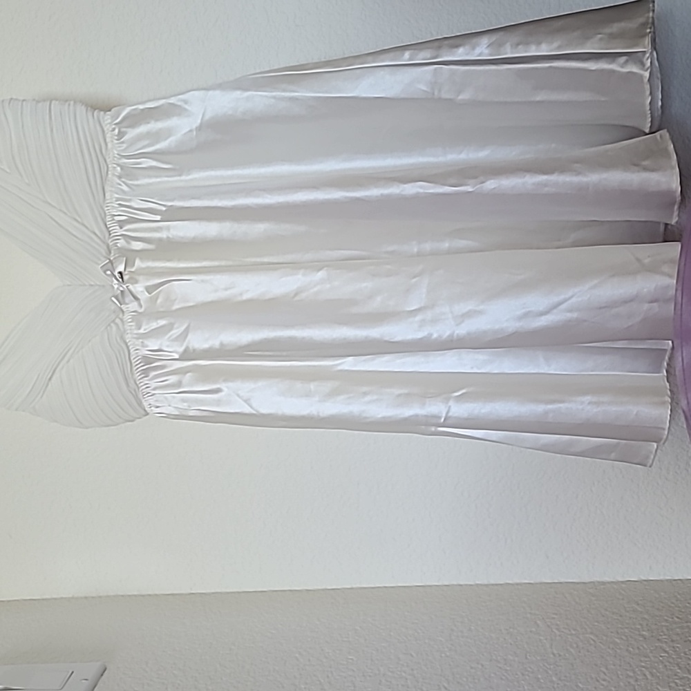 Sleepwear silk dress